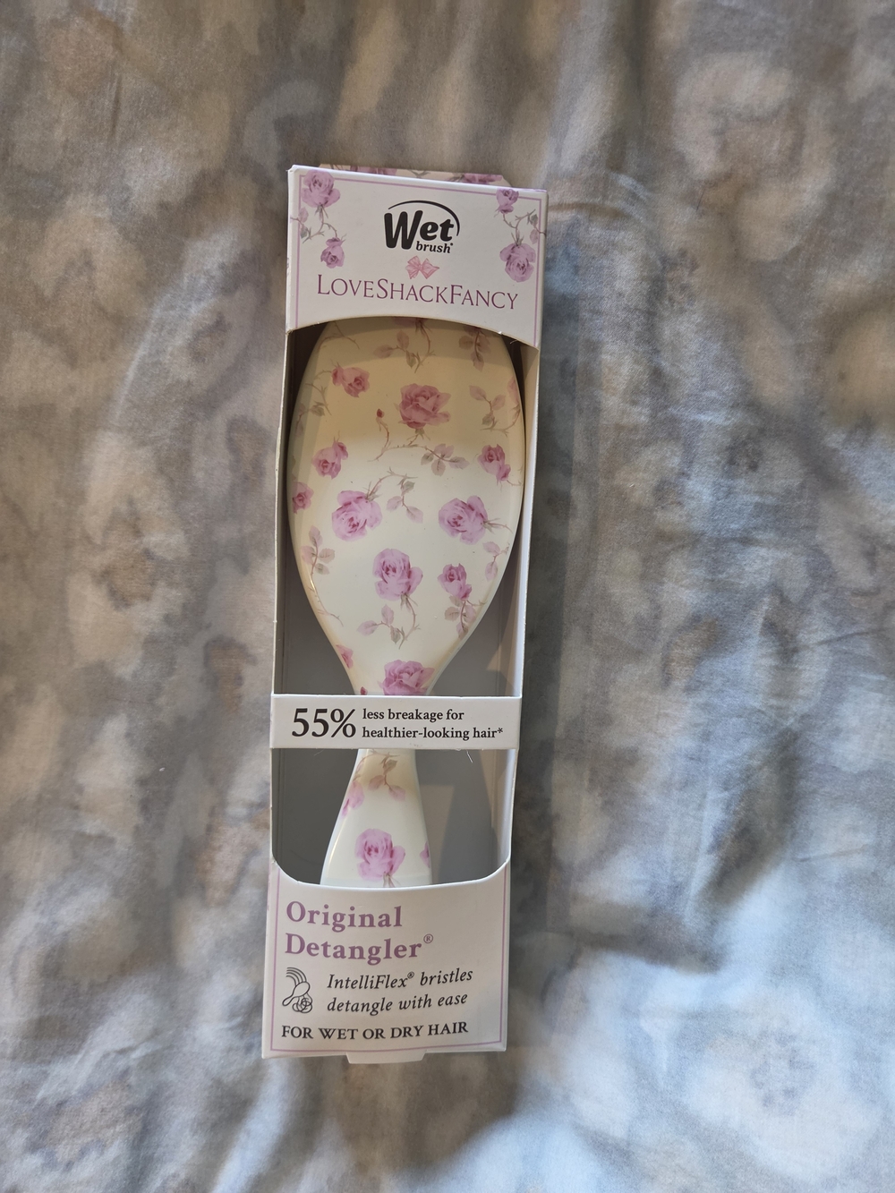 LoveShackFancy × Wet Brush Ribbon Rosa Original Detangler
